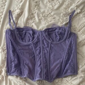 Purple Urban Corset Top